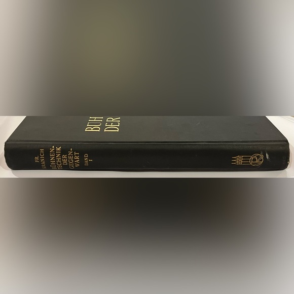 BUHNENTECHNIK DER GEGENWART FR Friedrich Kranich BAND I Book HC Copyright 1929 - Picture 2 of 16